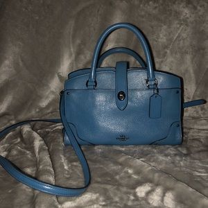 Coach Blue Crossbody Purse